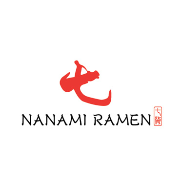 写真：NANAMI RAMEN ロゴ