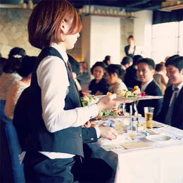 写真:キッチンスタッフ