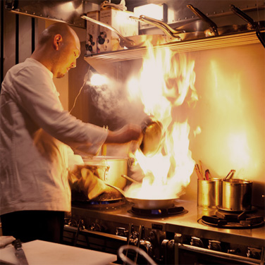 写真:キッチンスタッフ