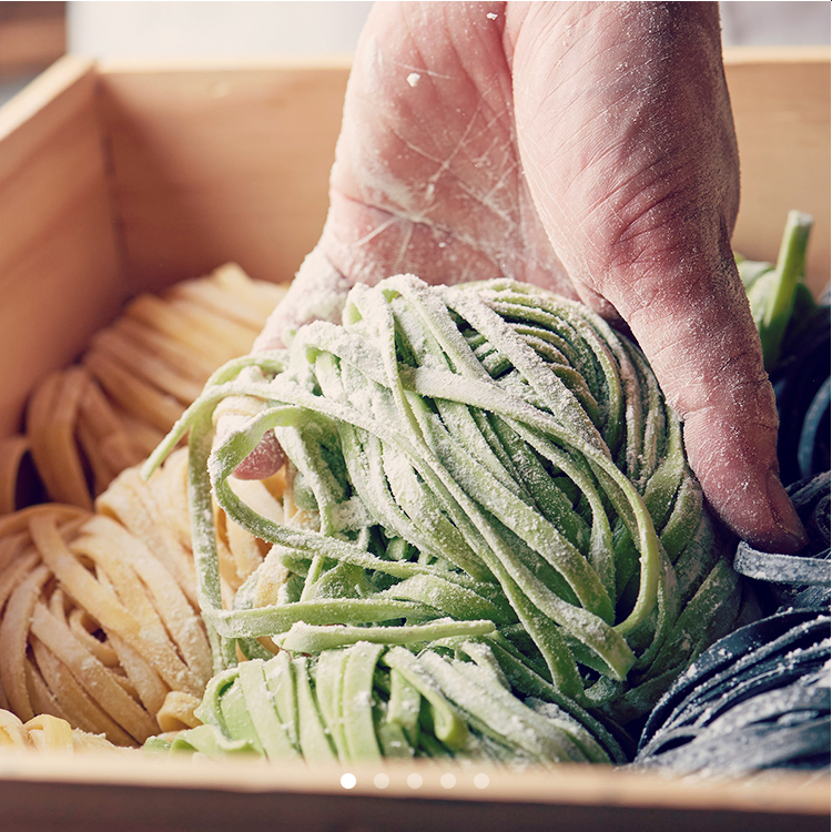 写真：メニュー開発 パスタ