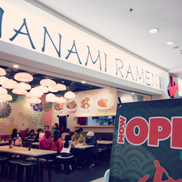 写真：NANAMI RAMEN 店内